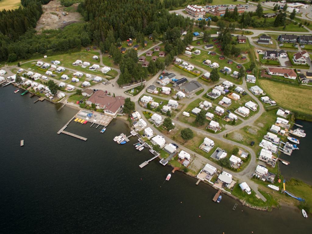Steinvik Camping Moelv エクステリア 写真